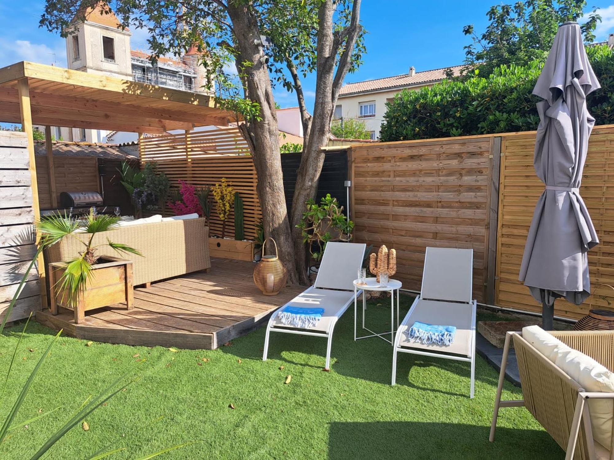 Magnifique Appartement 2 Chambres Avec 50 M2 De Jardin Privatif La Crau Eksteriør bilde