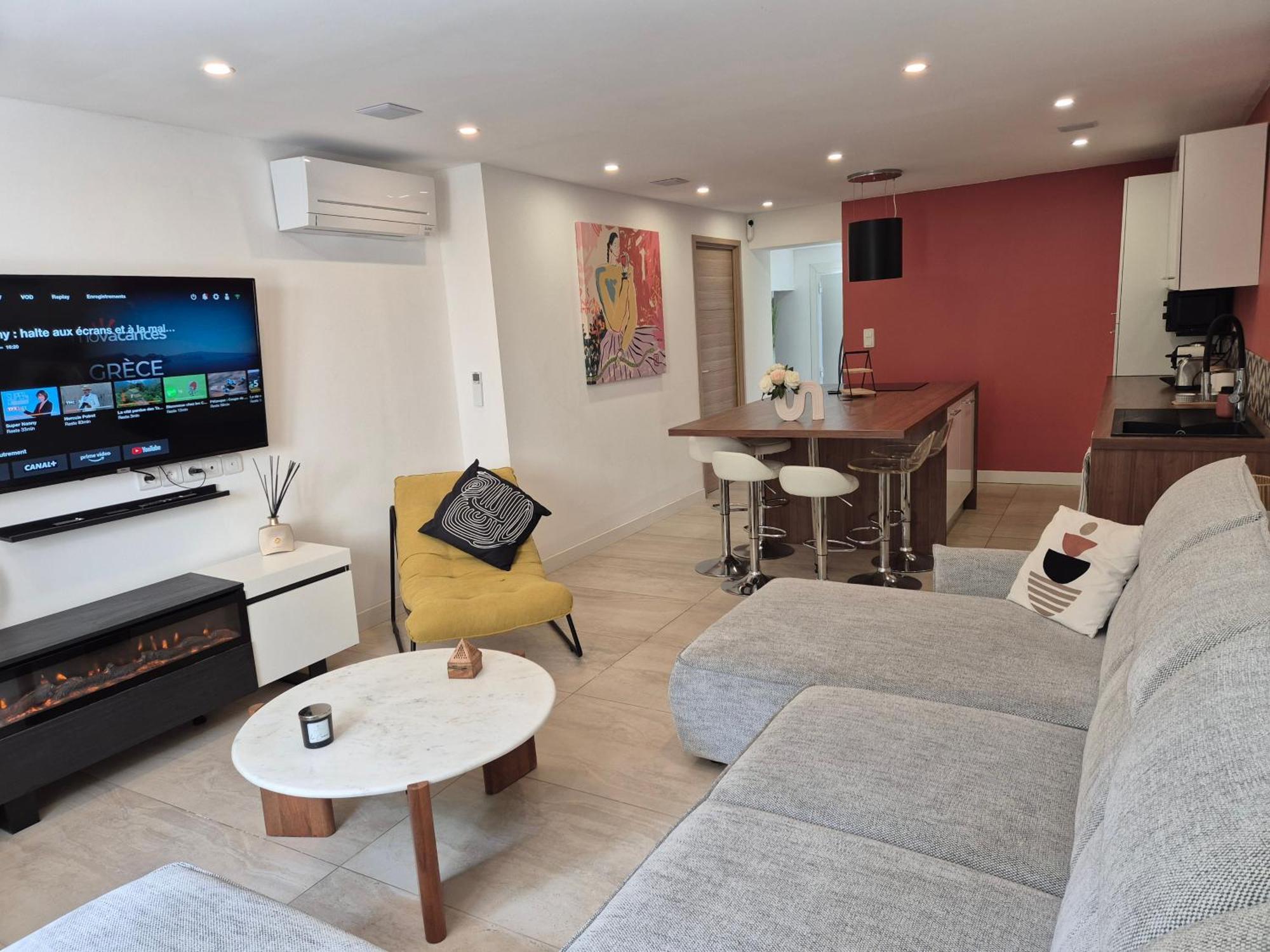 Magnifique Appartement 2 Chambres Avec 50 M2 De Jardin Privatif La Crau Eksteriør bilde