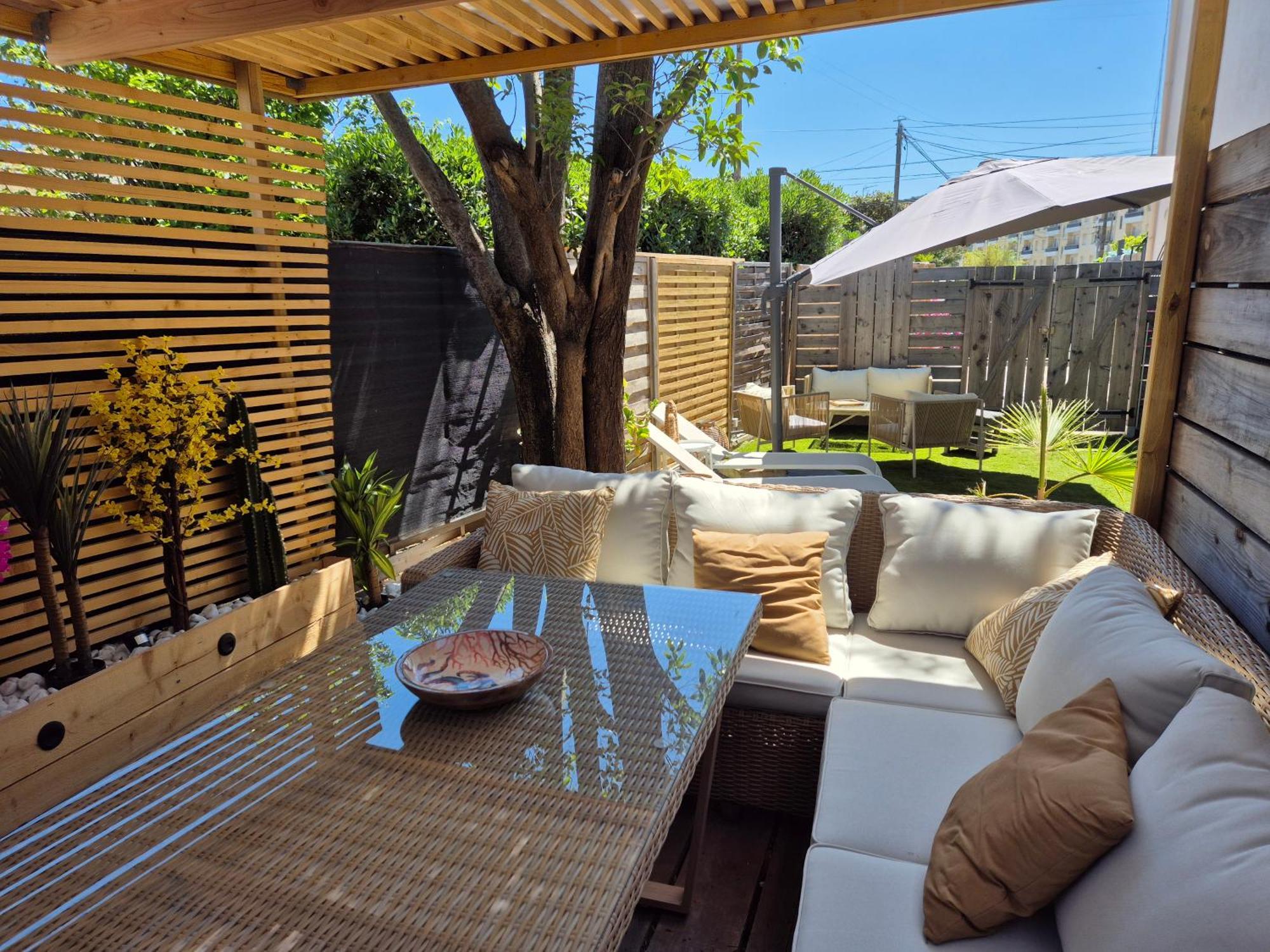 Magnifique Appartement 2 Chambres Avec 50 M2 De Jardin Privatif La Crau Eksteriør bilde